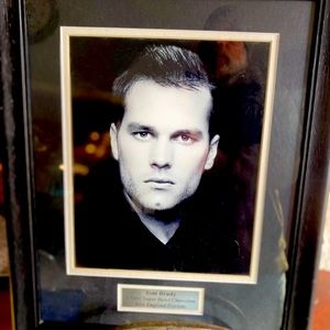 Framed picture of Tom Brady